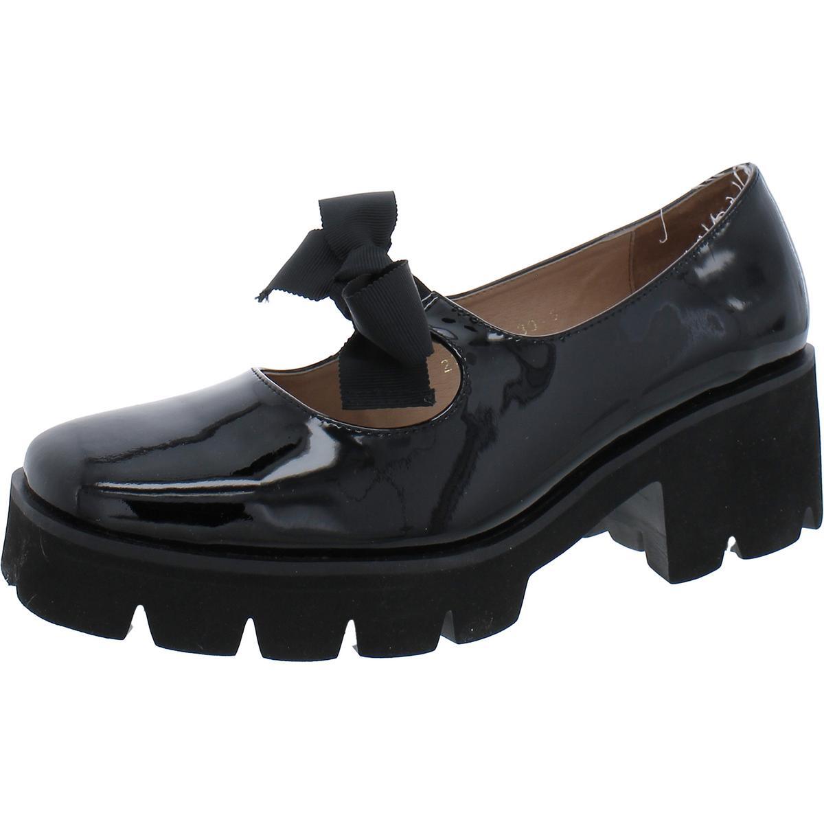 Полностью черные женские туфли TAP - LUGG Black Mary Janes 41 размер (B, M) BHFO 2196