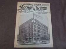 Vintage Victorian Mermod & Jaccard Jewelry Catalog St Louis Missouri ch331