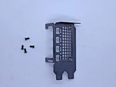 Low Profile small form factor Bracket for Nvidia RTX A2000 VIDEO CARD