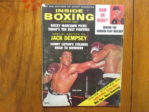Wint-1963 Inside Boxing Mag(JACK DEMPSEY/ANGELO DUNDEE/CHRIS DUNDEE/CASSIUS CLAY - 画像6/12