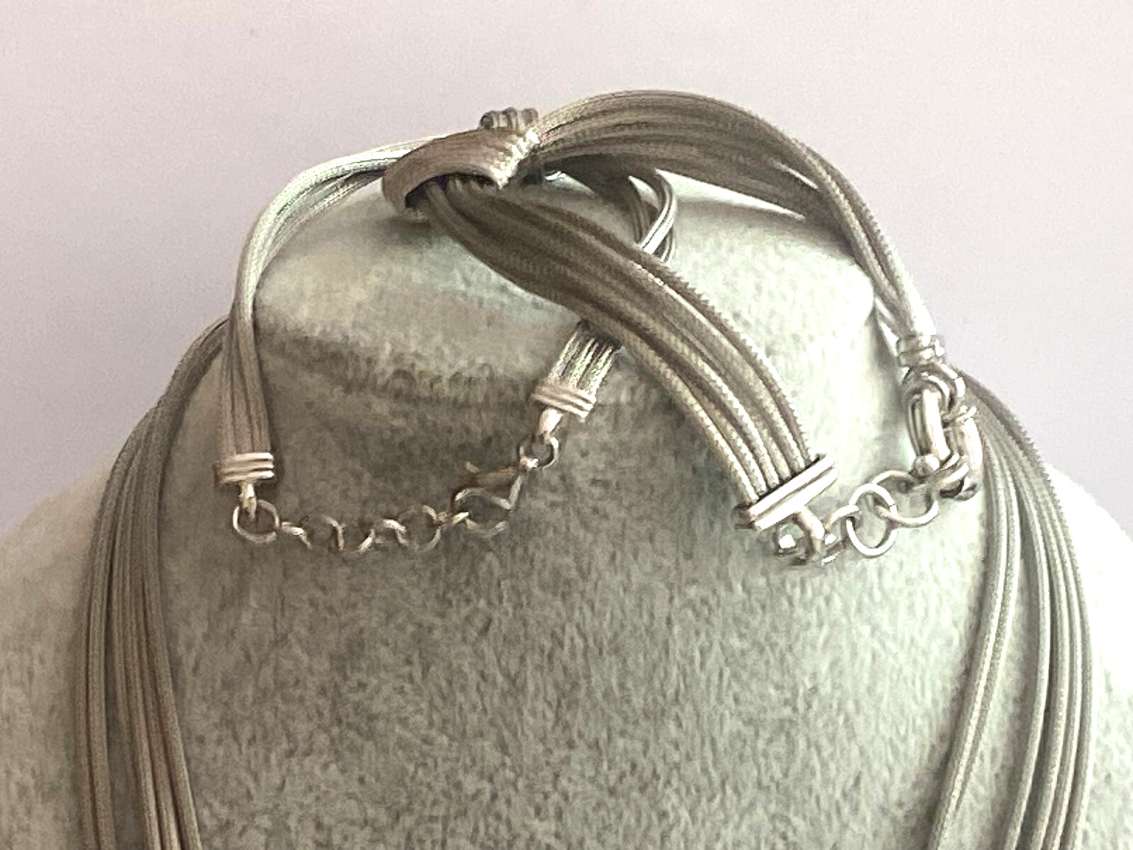 Authentic Rare W.KRUK Solid Silver 925 Necklace &… - image 12
