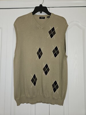 Izod Golf Izod Sweater Vest Big Tall Golf Hydrashield Vest Black