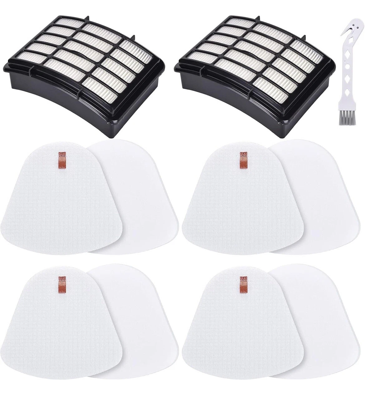 2 HEPA + 4 Foam & 4 Felt Filters Replacement Set for Shark Navigator Lift-Away