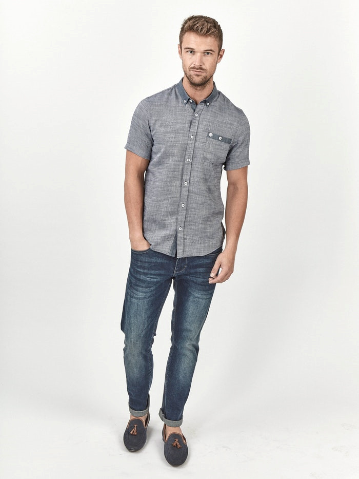Mish Mash Stuart Navy BIG Size Shirt £14.99 rrp £50 2xl 3xl 4xl 5xl image 2