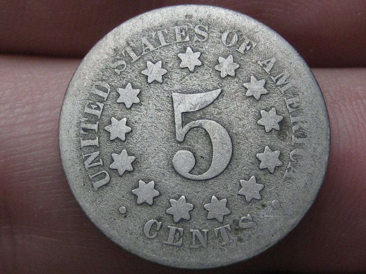 1868 Shield Nickel US Coins for sale | eBay