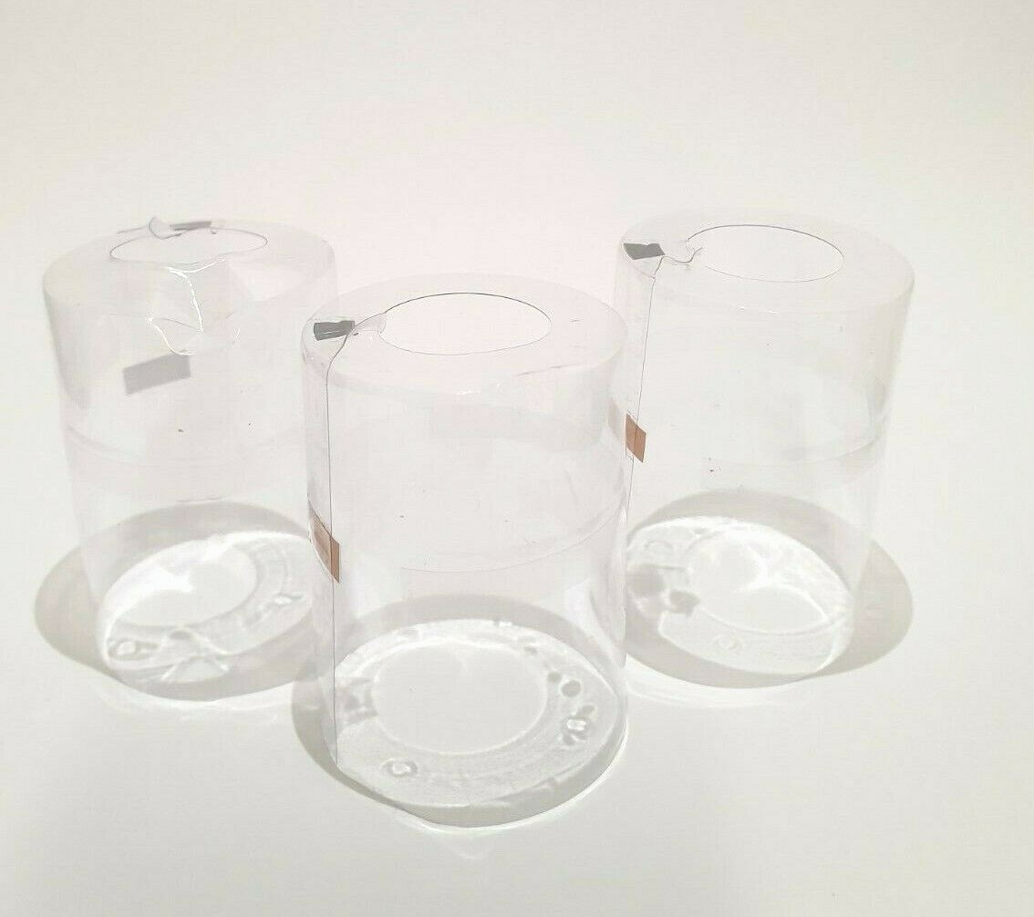 100 Shrink Caps Transparent Capsules Wine Making Bottle FAST DELIVERY P&P UK
