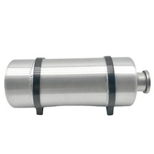Gas Tank 1 58 Gallons 6x15 14 Npt Aluminum Spun Vertical Fuel Tank Cell