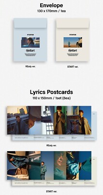 SUPER JUNIOR KYUHYUN [RESTART] Album 2 Ver SET/2CD+2 Photo Book+2