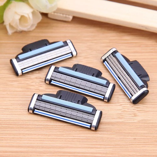 8/16/24PCS per Gillette MACH 3 Lame Rasoio Lame Acciaio Inox Ricambi - Foto 4 di 17