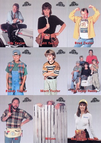 Home Improvement 1994 Skybox Complete Base Card Set of 90 TV - Picture 2 of 5