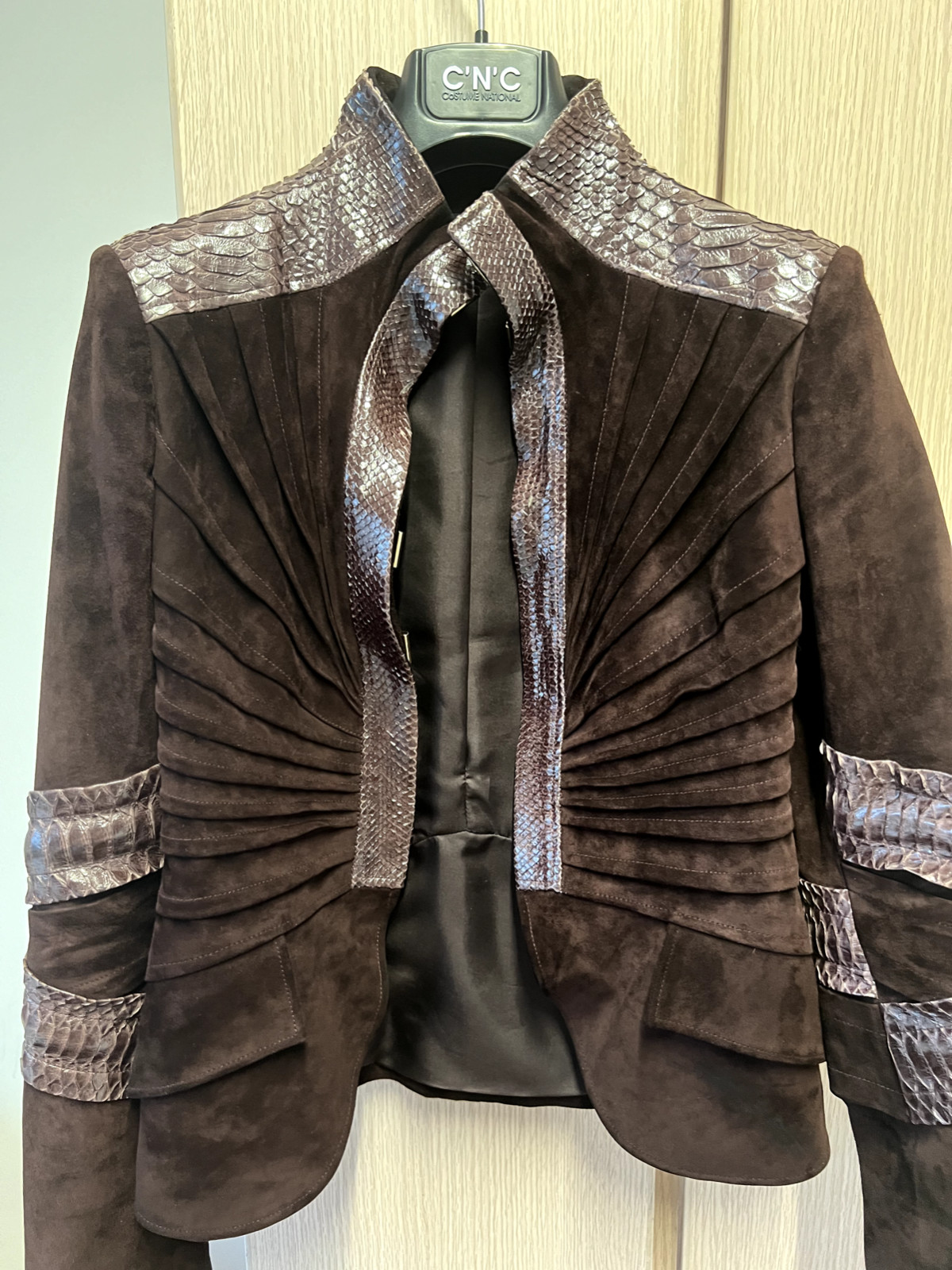 Tom Ford Gucci Python Suede Jacket - image 4