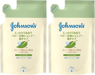 [Bulk Purchase] Johnson Baby Moisturizing Whole Body Shampoo Foam Type Refi