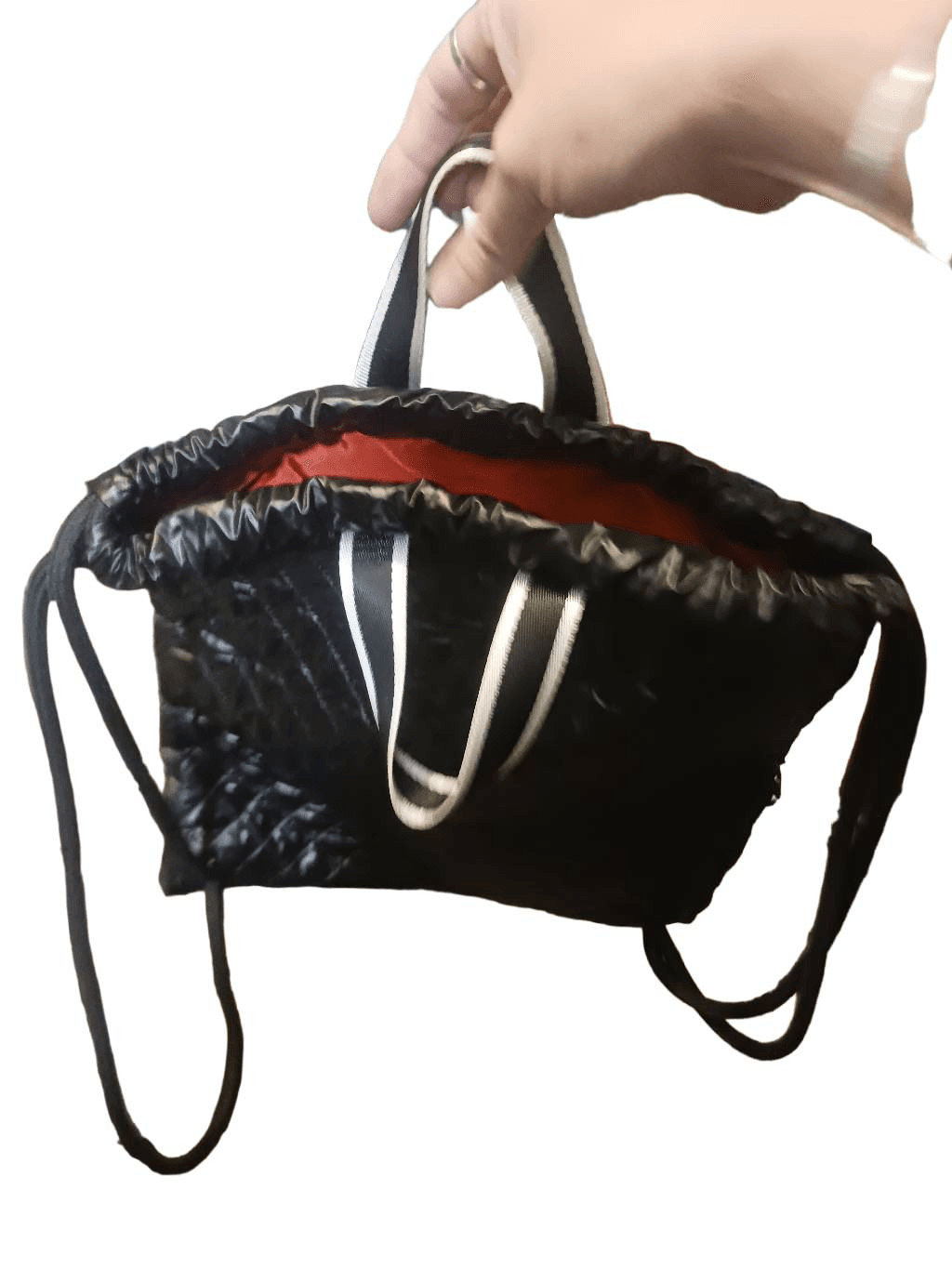 Zyia active quilted drawstring backpack - image 2