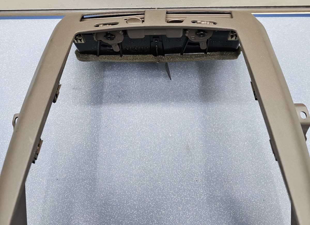 2004-2007 Chevrolet Malibu Dash Center Radio Bezel & Climate Air Vents Trim – Gray OEM Part