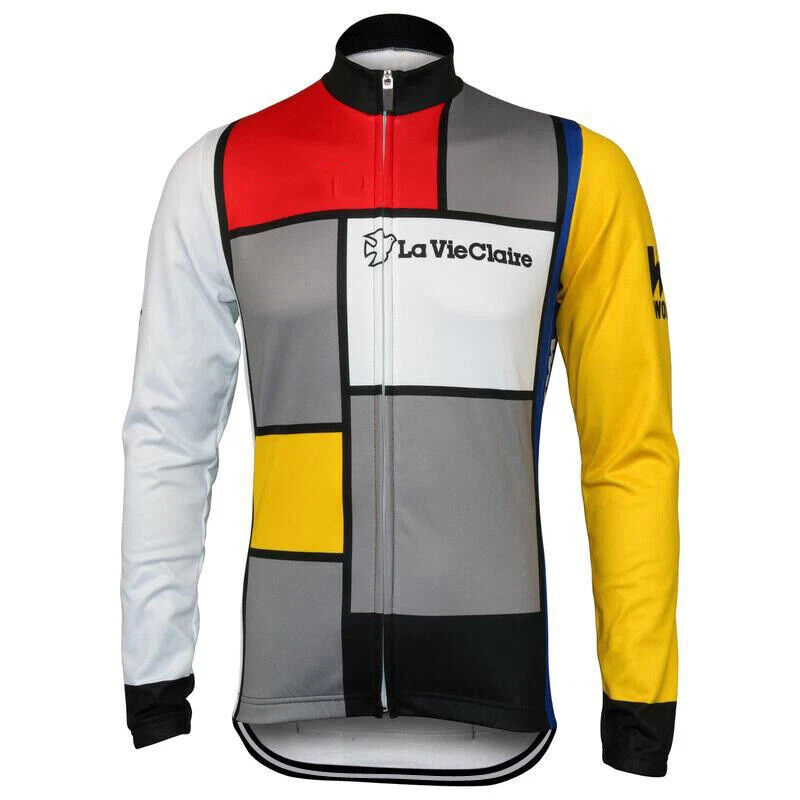 TOSHIBA LA VIE CLAIRE SANTINI Maillot De Cyclisme Tg. L