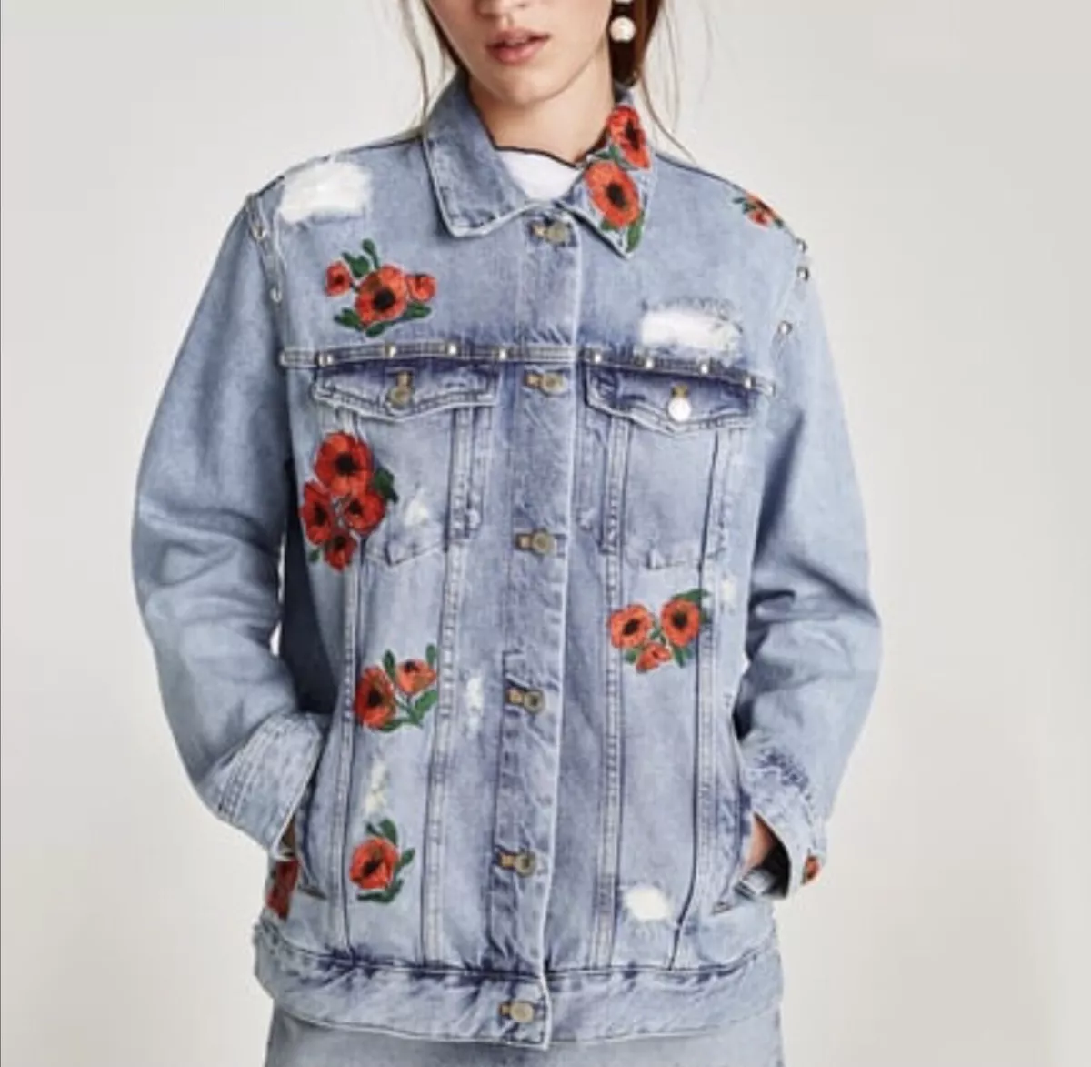 PAUSE or Skip: Louis Vuitton Flower Embroidered Denim Jacket