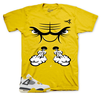 Sneaker Tees To Match Jordan Vivid Sulfur Shoes Raging Face Shirt