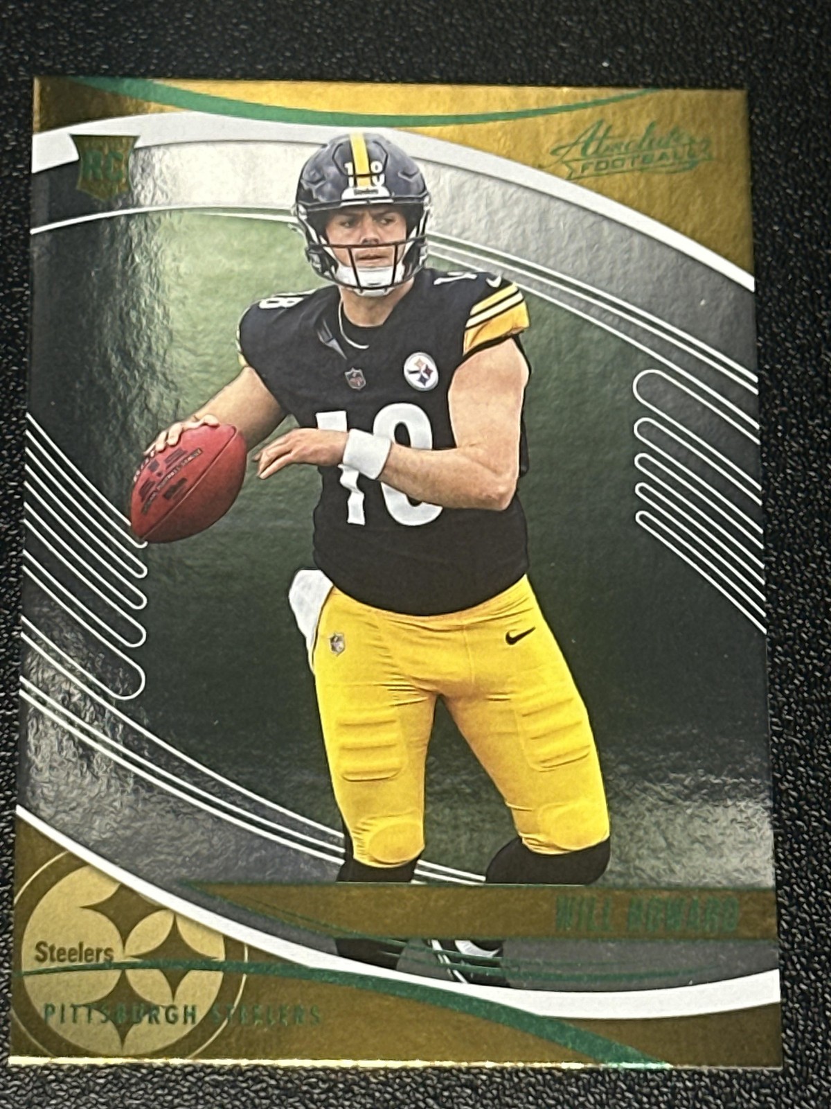 2025 Panini Absolute #197 Will Howard Green