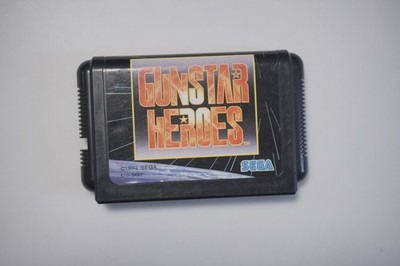 Sega Mega Drive Gunstar Heroes Japan MD game US Seller