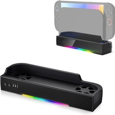 Cooling Fan Dock with Wall Mount for Nintendo Switch 2   Plug  Play