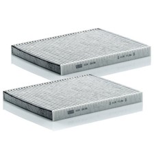 2x Filter Innenraumluft MANN-FILTER CUK 2436 für Ford Fiesta VI Ecosport B-Max