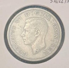 Great Britain 1948 Copper-Nickel 2 Shillings. George VI. KM# 865