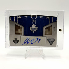 2013-14 Panini Titanium James Reimer Home Sweaters Prime Auto Patch /25