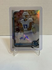 2021-22 Bowman University - Nick Starkel Bowman Chrome Prospect Autographs