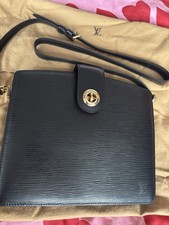 Genuine Louis Vuitton Black Bag with Dust Bag