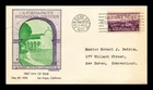 US COVER CALIFORNIA PACIFIC EXPOSITION SAN DIEGO FDC SCOTT 773 GRANDY CACHET