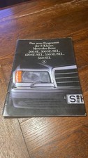 Mercedes-Benz 260 SE - 560 SEL W126 Prospekt
