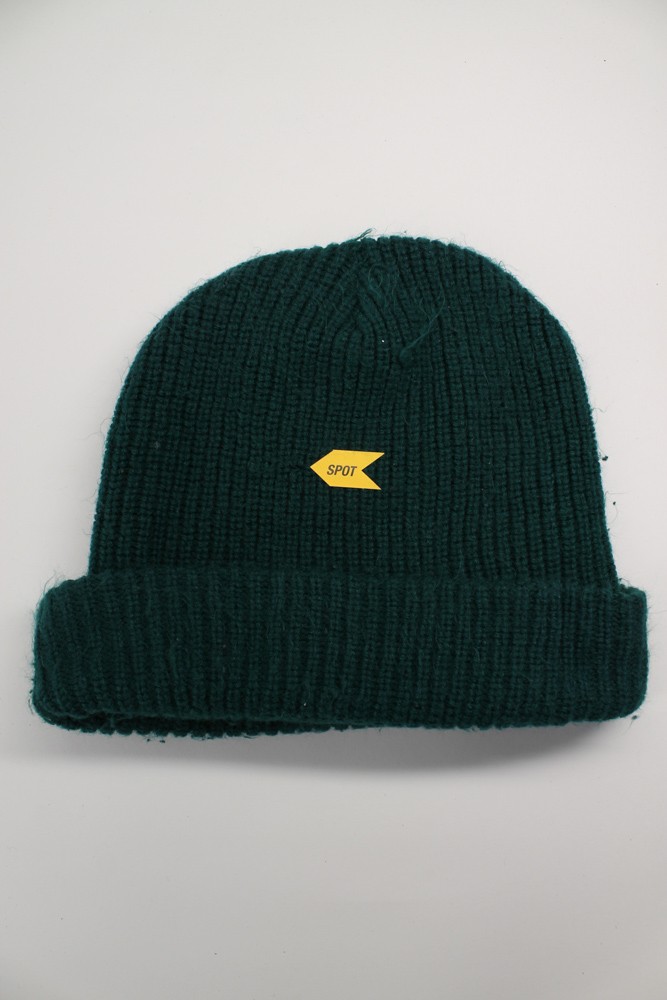 thin green machine net winter cuff cap - image 2