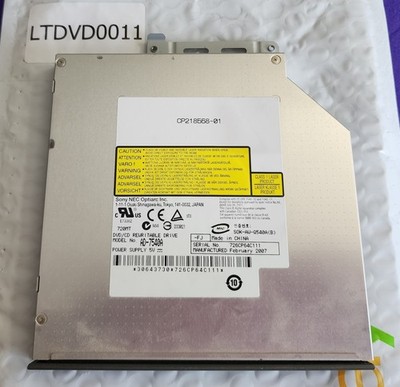 LTDVD0011 - Sony AD-7540A DVD CD Rewritable RW Disk Drive with Bezel