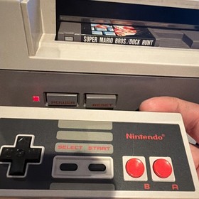 Controlador de Consola NES Original Cubierta de Control Caja Cable Cables de Alimentaci&oacute;n Funcionando