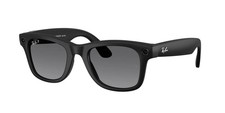 Ray-Ban Meta Wayfarer Gen 2 in Matt Schwarz mit Klar/Grau Transitions Gläsern