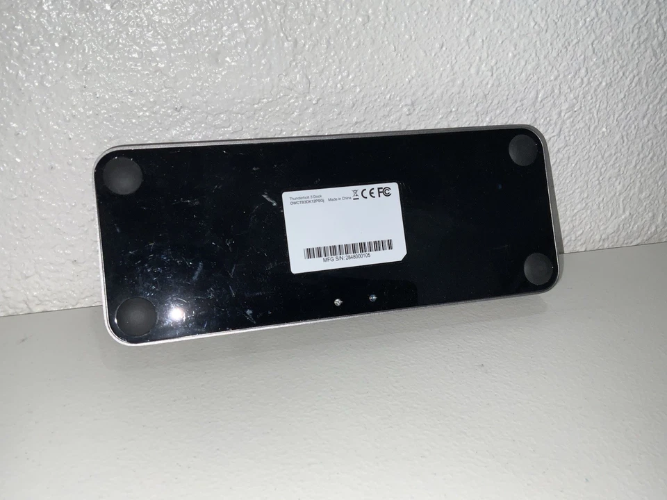 OWC Thunderbolt 3 Docking Station Black OWCTB3DK14PSGj NO AC ADAPTER - Image 4 of 4