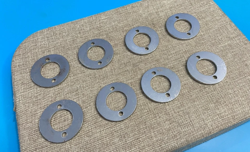 Espaciadores de cuñas de tambor de bajo Camco años 60 70 vintage Foto 4 de 4