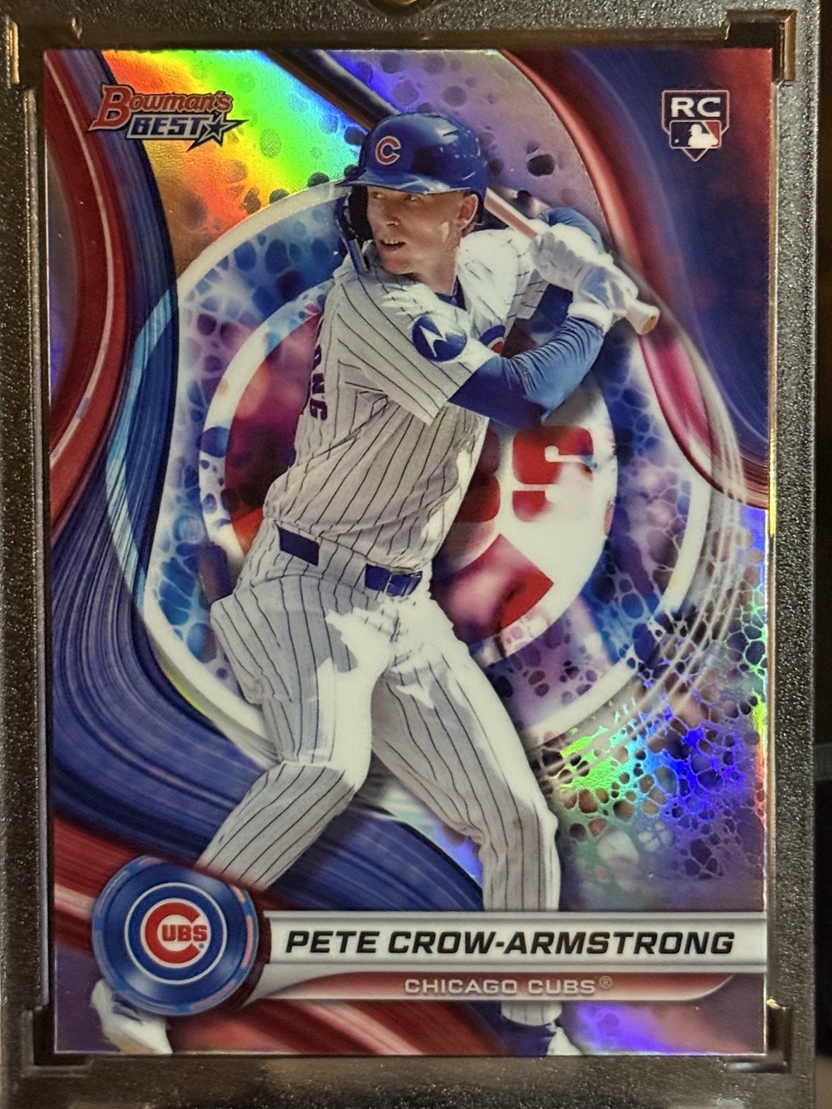 2024 TOPPS BOWMANS' BEST #17 REFRACTOR PETE CROW-ARMSTRONG (RC)