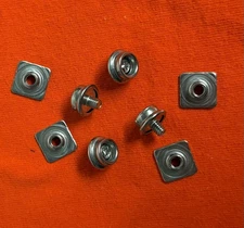 Riddell/Schutt Football Helmet Chinstrap Snaps with T-nuts *New*