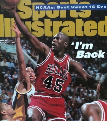 Mitchell & Ness 🔥 Michael Jordan 🔥 #45 Bulls 1994-95 Comeback