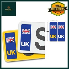 Durable UK Flag Car Sticker Weather Resistant Vinyl Decal 40x105mm Single