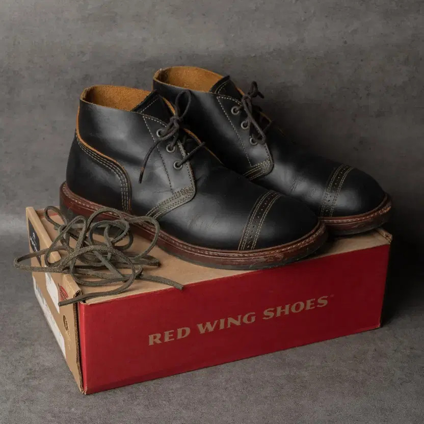 Rare Red Wing x Nigel Cabourn Munson B-5 Chukka Boots 9D Official