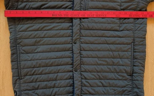 Relwen Windzip Jacket Charcoal Loden Huckberry Men's XL Softshell Quilted Coat image 11