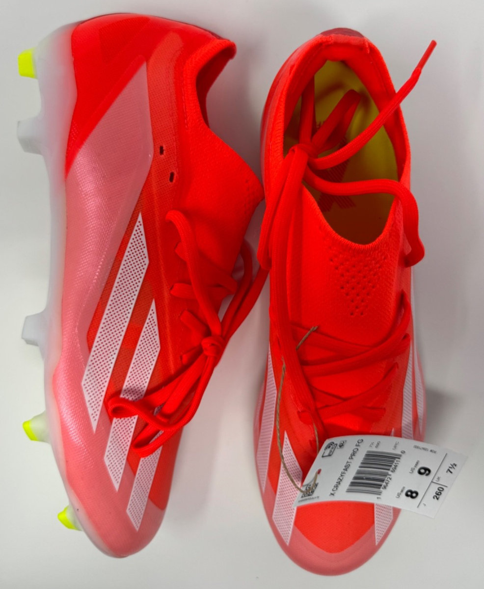 Adidas X Crazyfast Pro FG \'Energy Citrus Pack\' IG0600 Soccer size 9.5 READ ef6c9d508a19.jpg?width=3840&  main image 2
