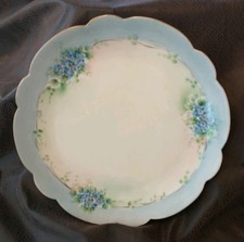 Antique Collectible Plates 3 Brands 1 Artist Hand Painted Gold Rim Read Pp 93