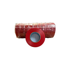 Red Electrical Tape 7mil. 3/4" x 60 ft. -10PK