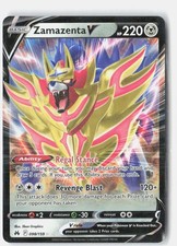 zamazenta pokemon card price Trading Game Sword & Shield Promo V Swsh019 [Colorless][Colorless] Zamazenta VSTAR - SWSH: Crown