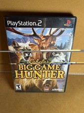 Cabela's Big Game Hunter (Sony PlayStation 2, 2007) PS2 Complete With Manual