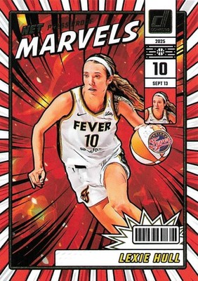 2025 PANINI DONRUSS WNBA LEXI HULL NET MARVELS #1 Indiana Fever