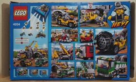 Lego City 4204 The Mine Retired (748 pieces) Sealed bags